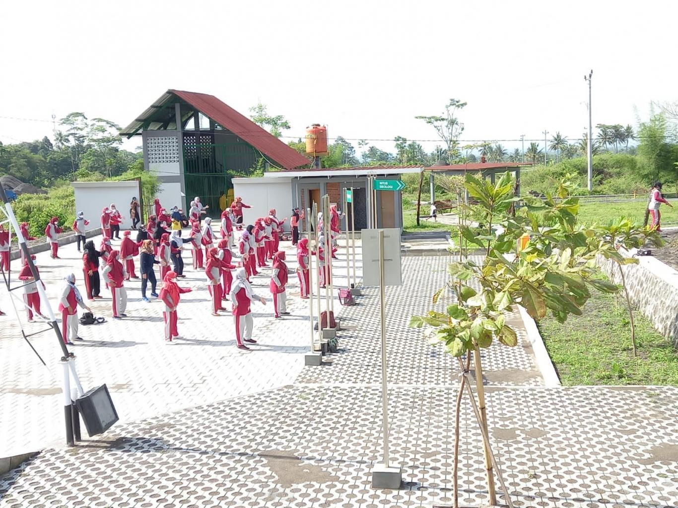 Senam Bersama Kader PKK