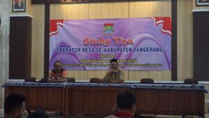 Kunjungan Operator Siskeudes Se Tangerang