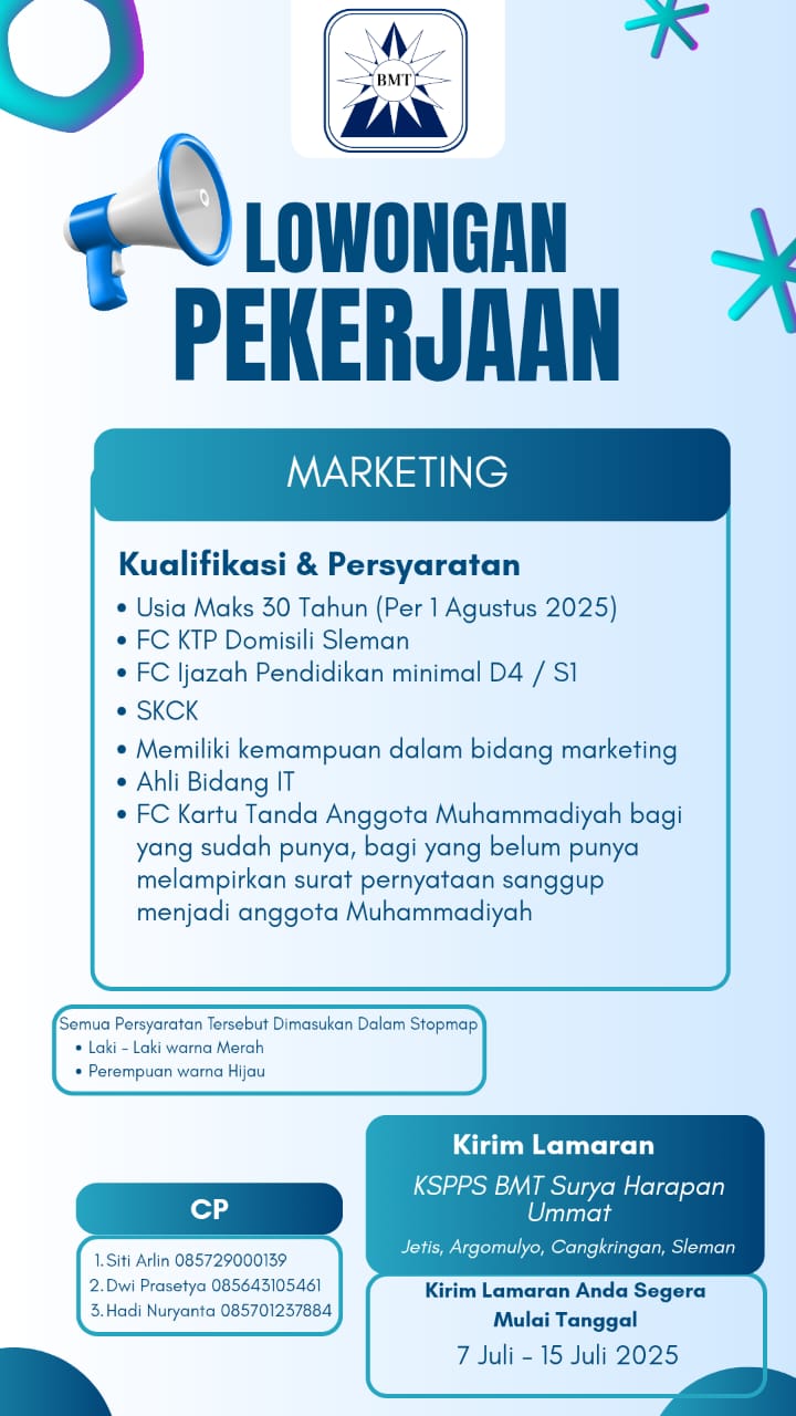 Lowongan Pekerjaan