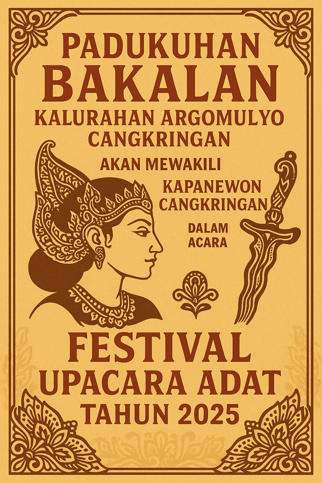 Lomba Upacara Adat Kabupaten Sleman