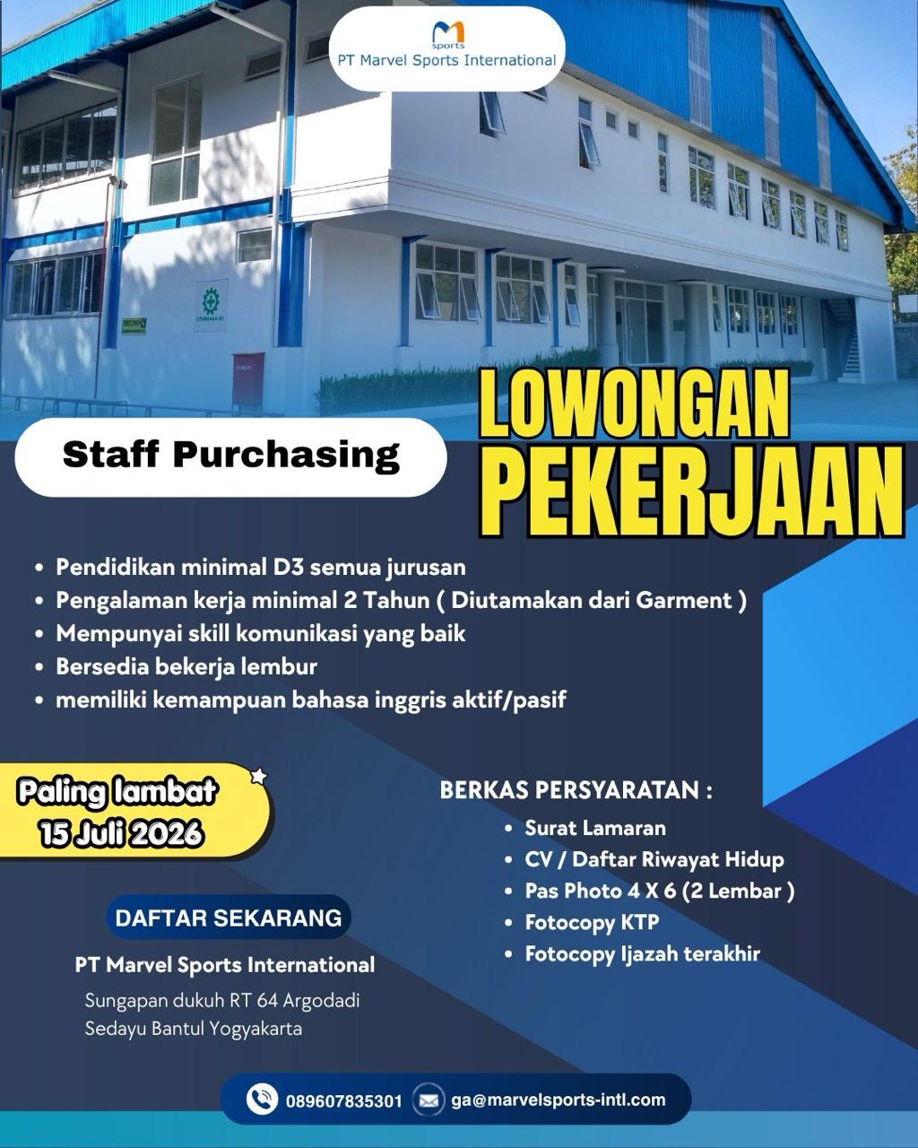 Lowongan Pekerjaan