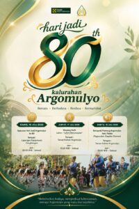 Rayakan Delapan Dekade, Kalurahan Argomulyo Siap Gelar Rangkaian Hari Jadi ke-80 dengan Semangat Budaya dan Kebersamaan
